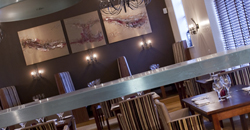well decorated restaurant