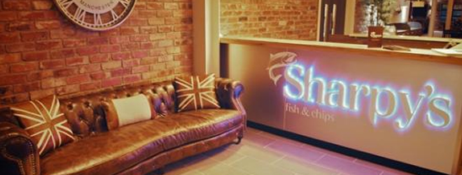 Sharpy reception desk